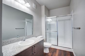 Bathroom With Bathtub at Century Ariva, Lakeland Florida  